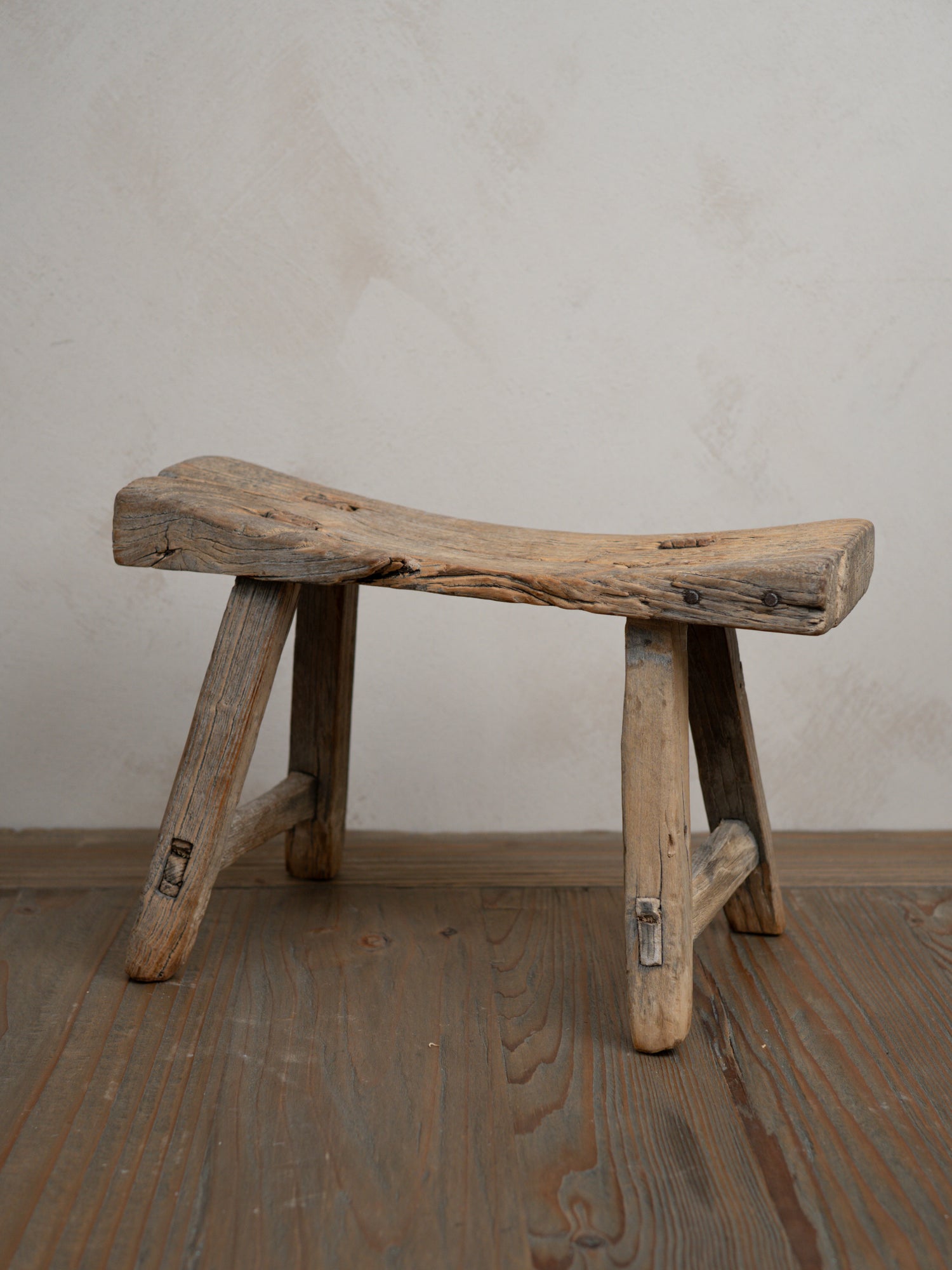 Reclaimed Wooden Mini Stool - Style D