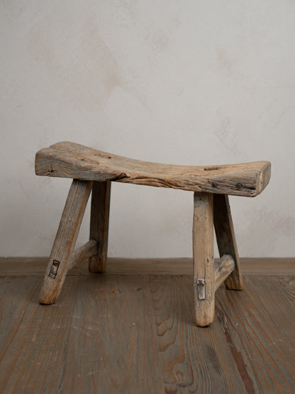 Reclaimed Wooden Mini Stool - Style D