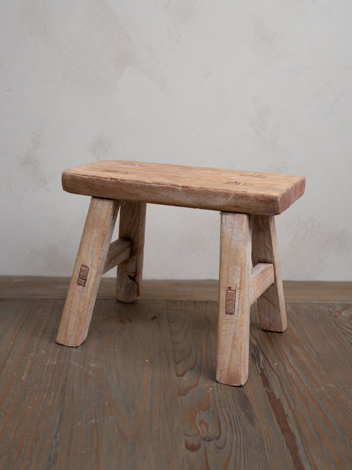 Reclaimed Wooden Mini Stool - Style R
