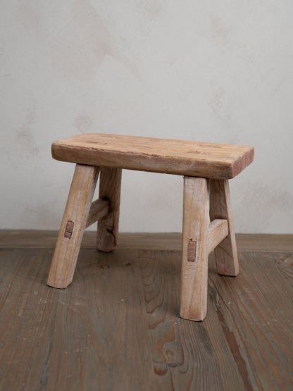Reclaimed Wooden Mini Stool - Style R