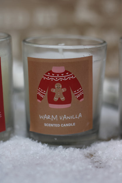 Scented Christmas Candles | Set of 3