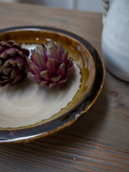 Salt Glazed Terracotta Decorative Bowl