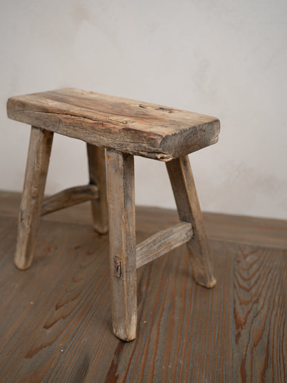 Reclaimed Wooden Mini Stool - Style G