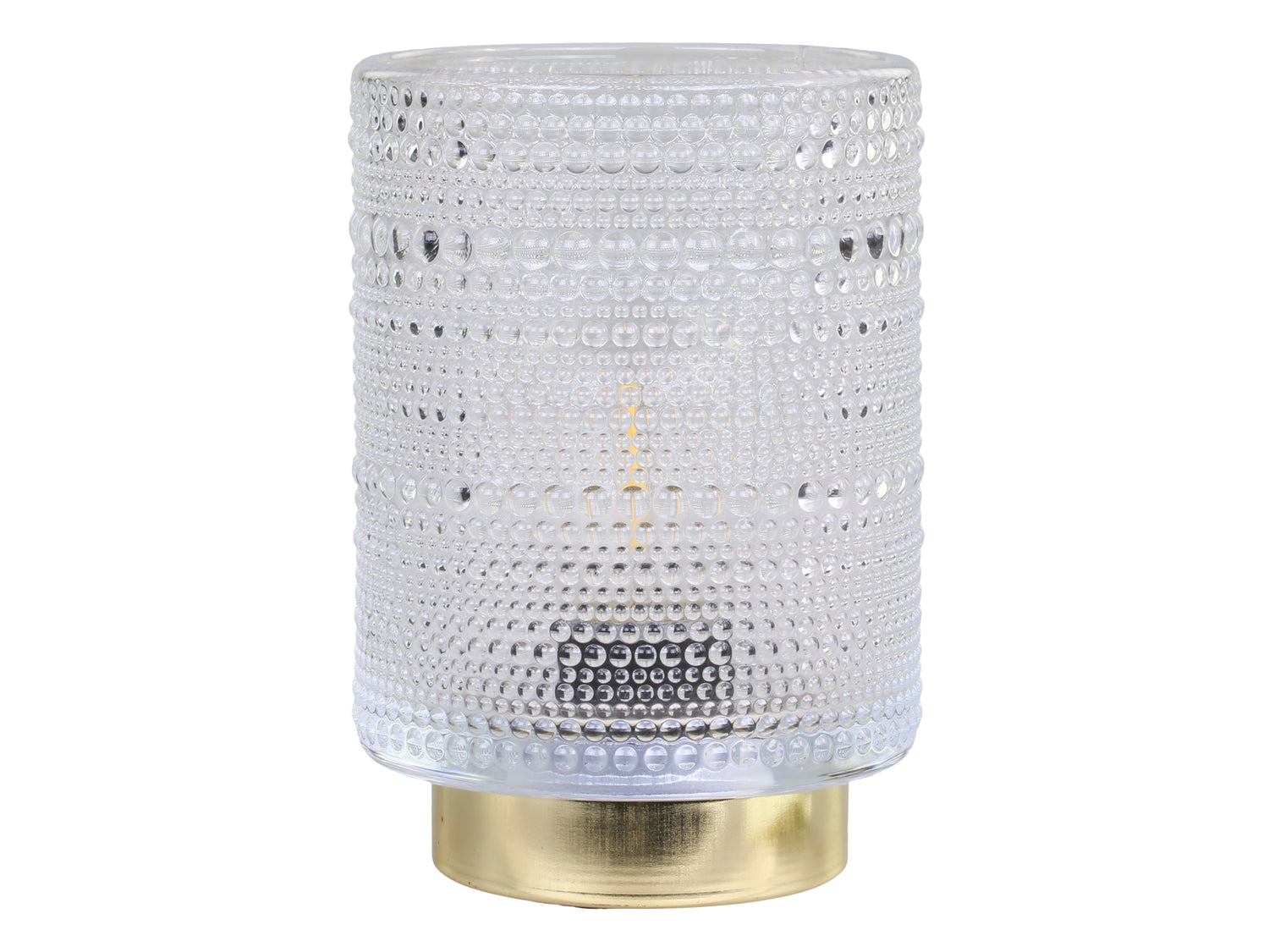 Clear Bobble Dotty LED Lamp