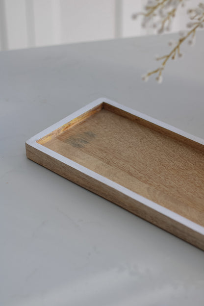 Rectangular Mango Wood Tray
