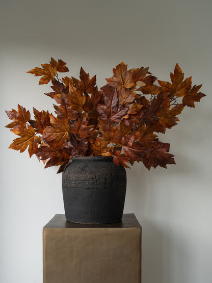 Faux Rustic Maple Leaves