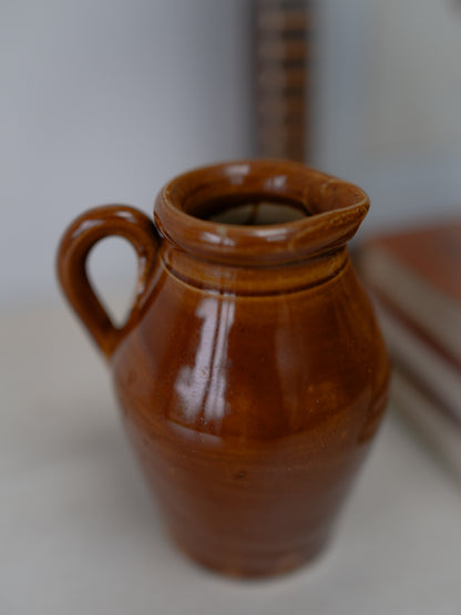 Small Vintage Hourglass Jug