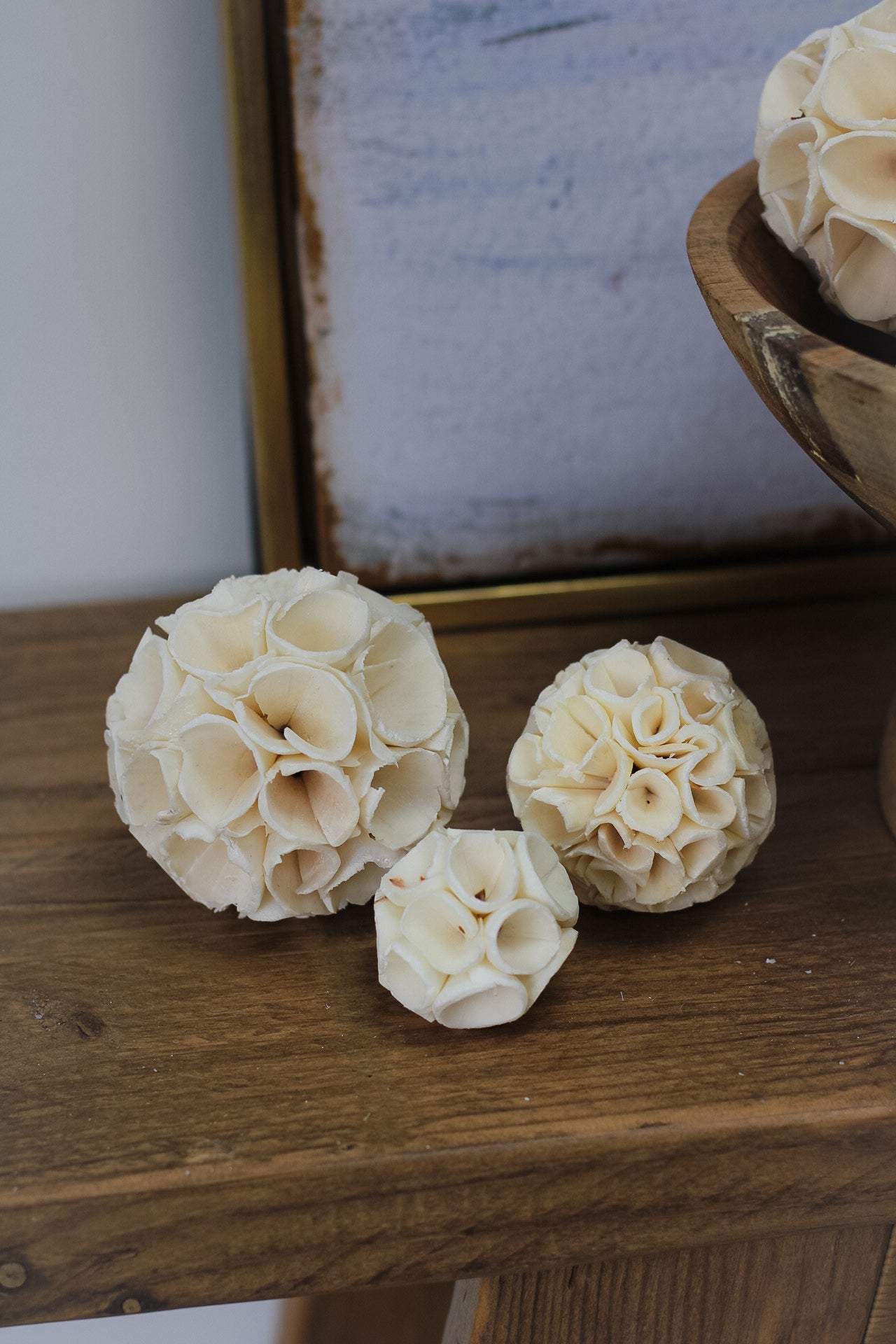 Dried Fleur Decorative Balls