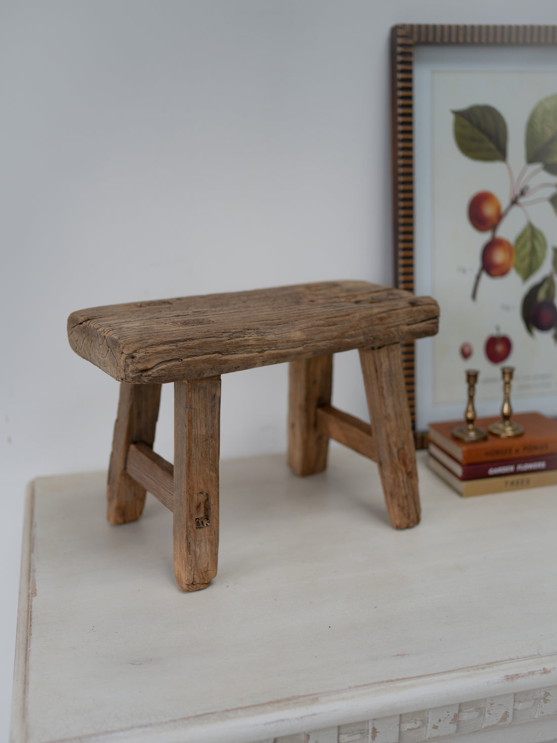 Reclaimed Wooden Mini Stool - Style 2