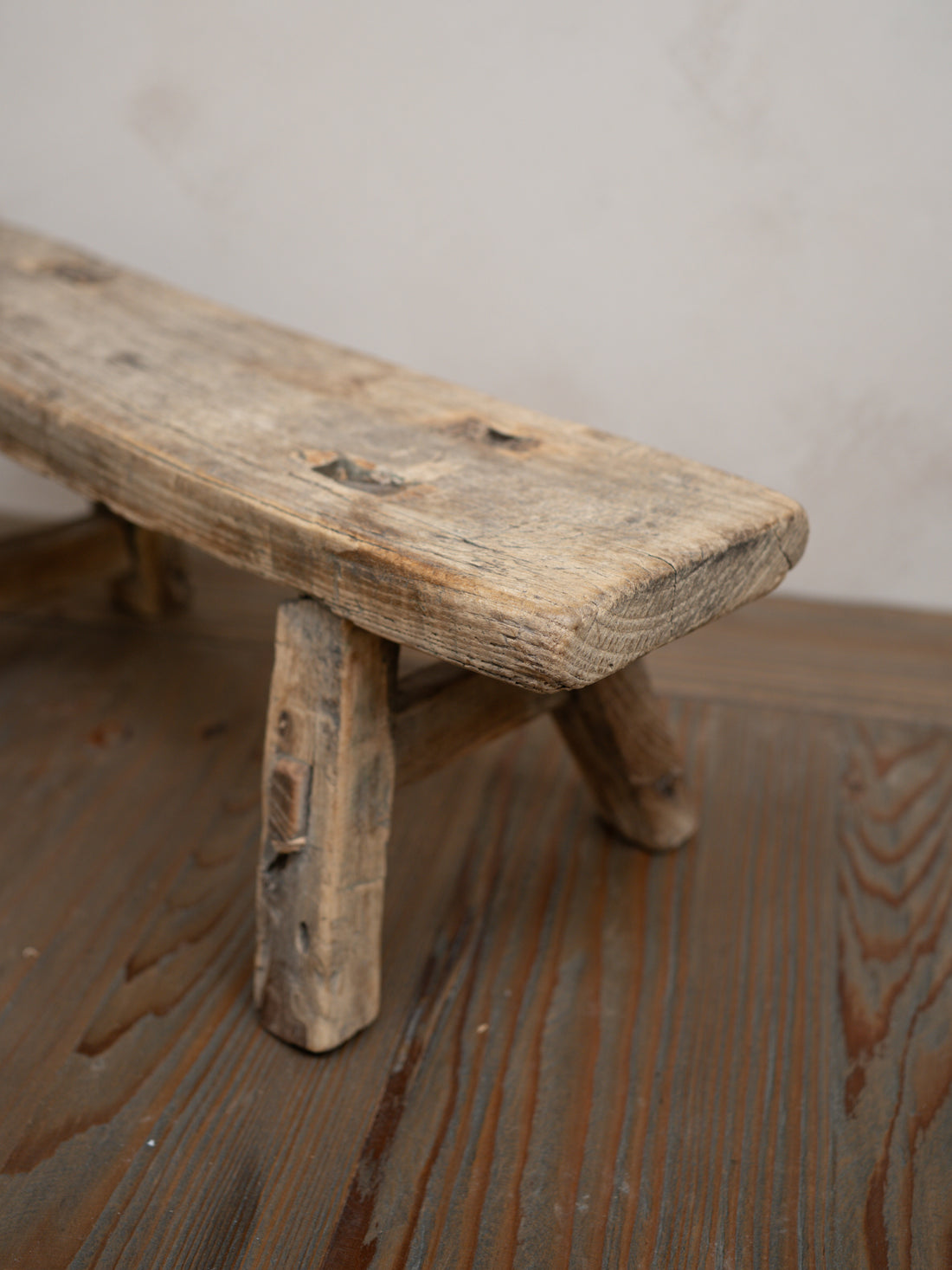 Reclaimed Wooden Mini Stool - Style C