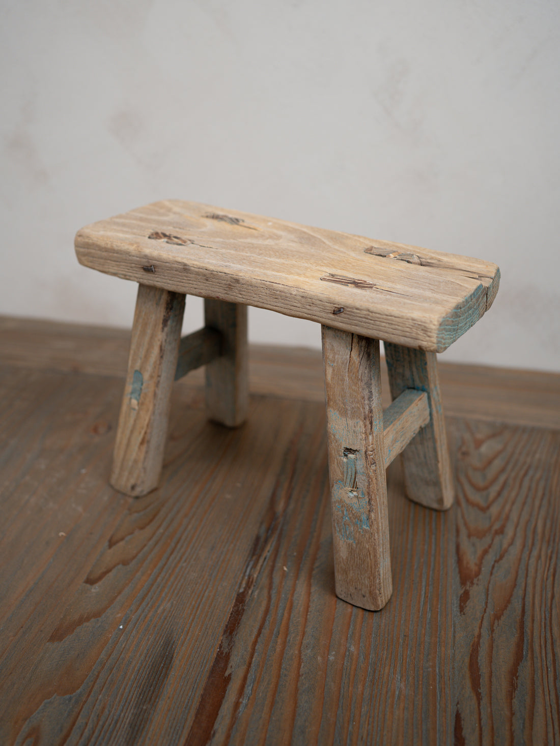 Reclaimed Wooden Mini Stool - Style AB