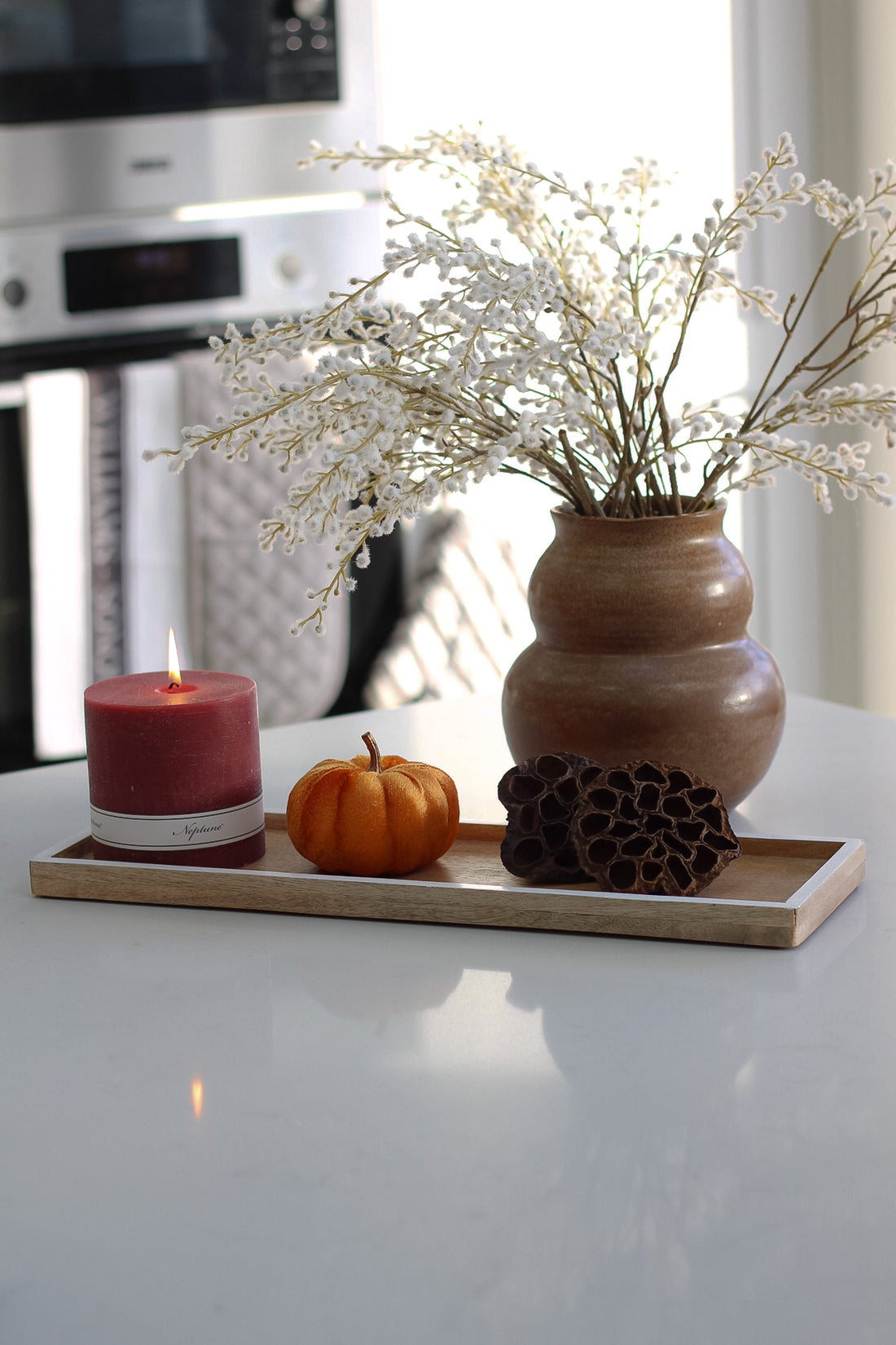 Rectangular Mango Wood Tray