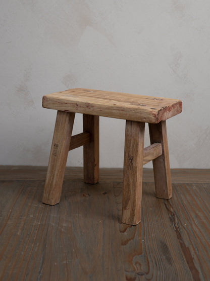 Reclaimed Wooden Mini Stool - Style V
