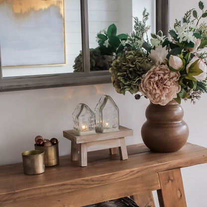 Natural Mini Rustic Styling Bench