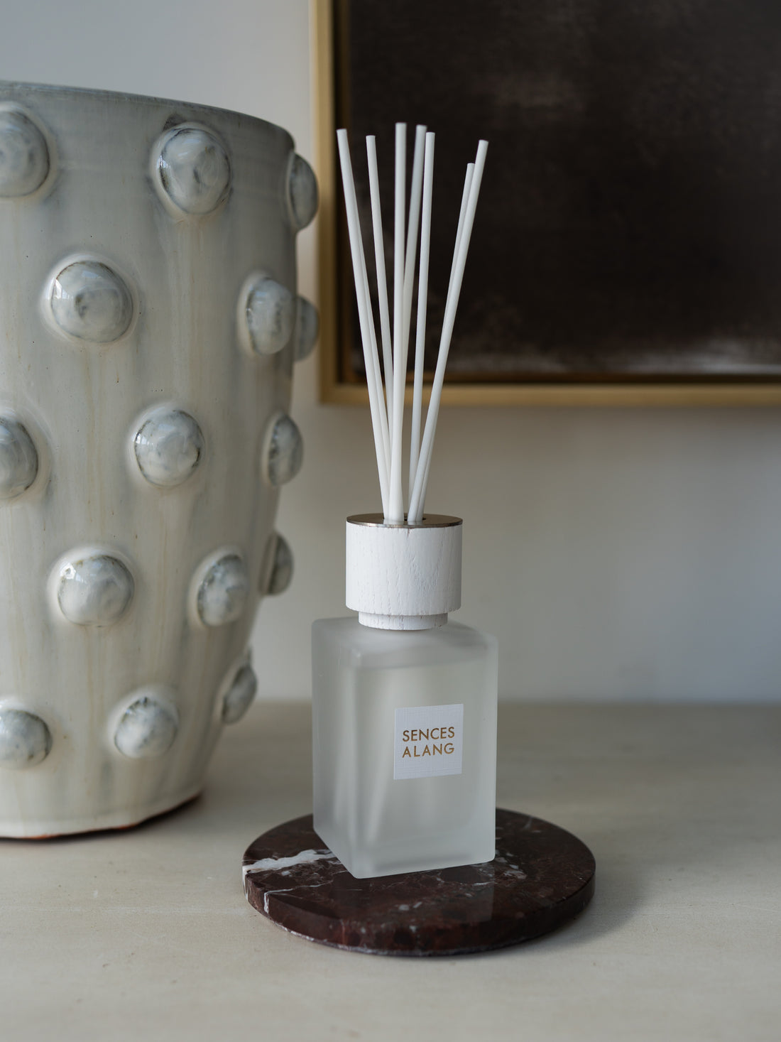 White Sences Alang Alang Small Reed Diffuser