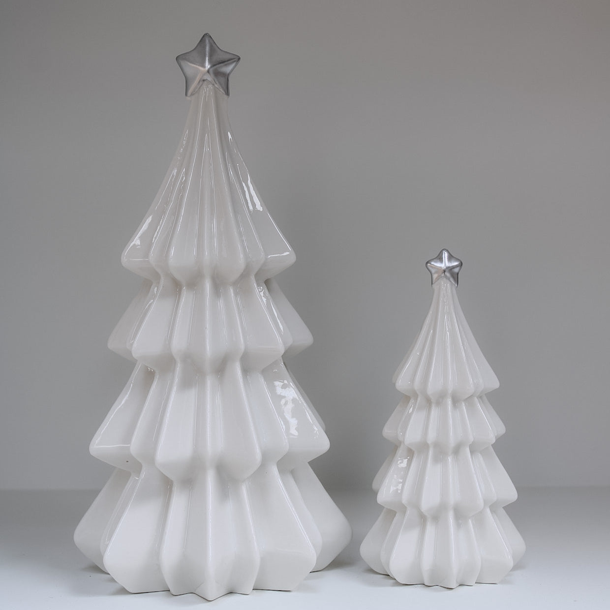 Winter Wonderland White Ceramic Christmas Tree