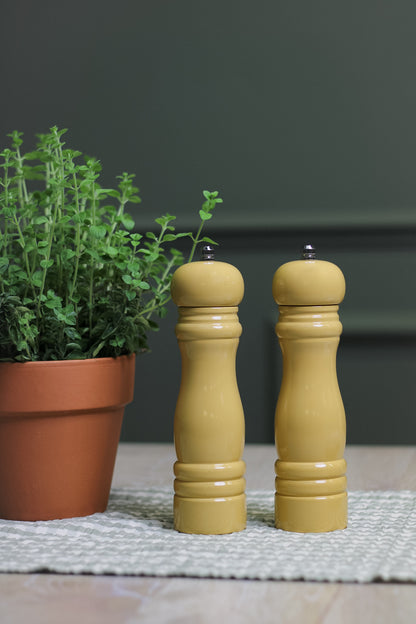 Mustard Salt &amp; Pepper Mills