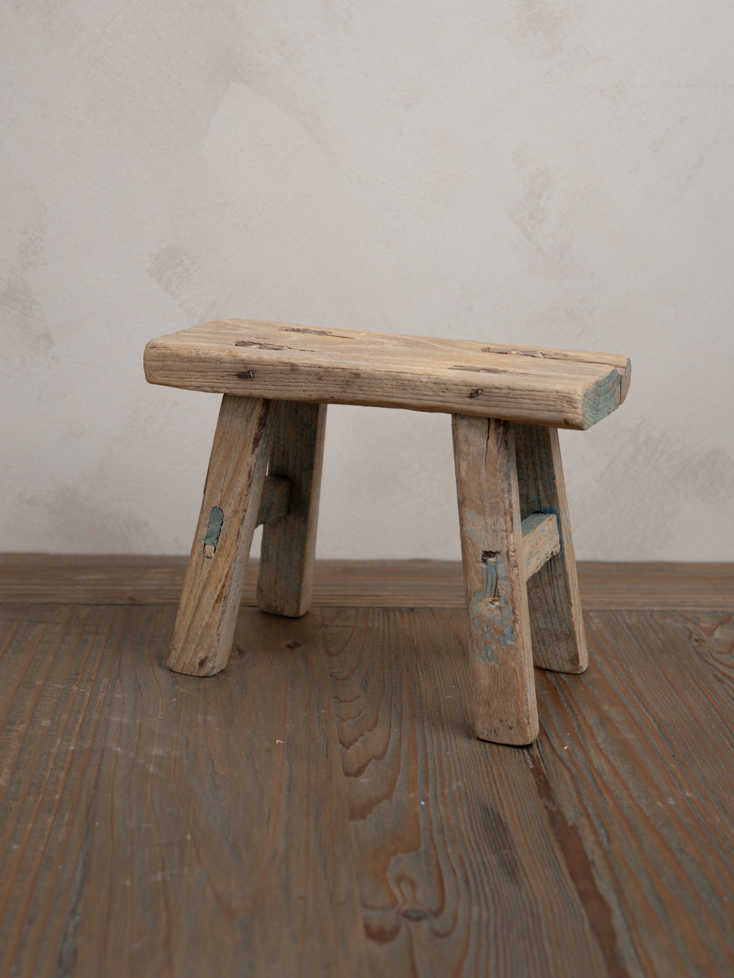 Reclaimed Wooden Mini Stool - Style AB