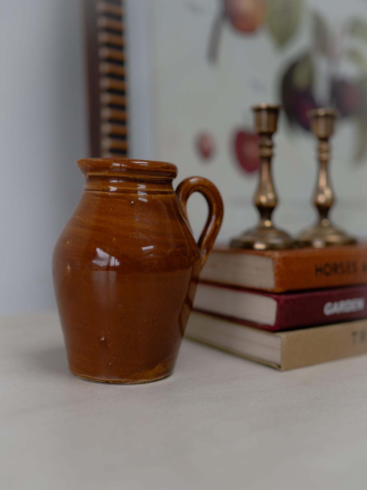 Small Vintage Hourglass Jug