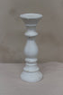 Aged Stone Candlestick