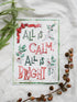 Christmas-themed card with &