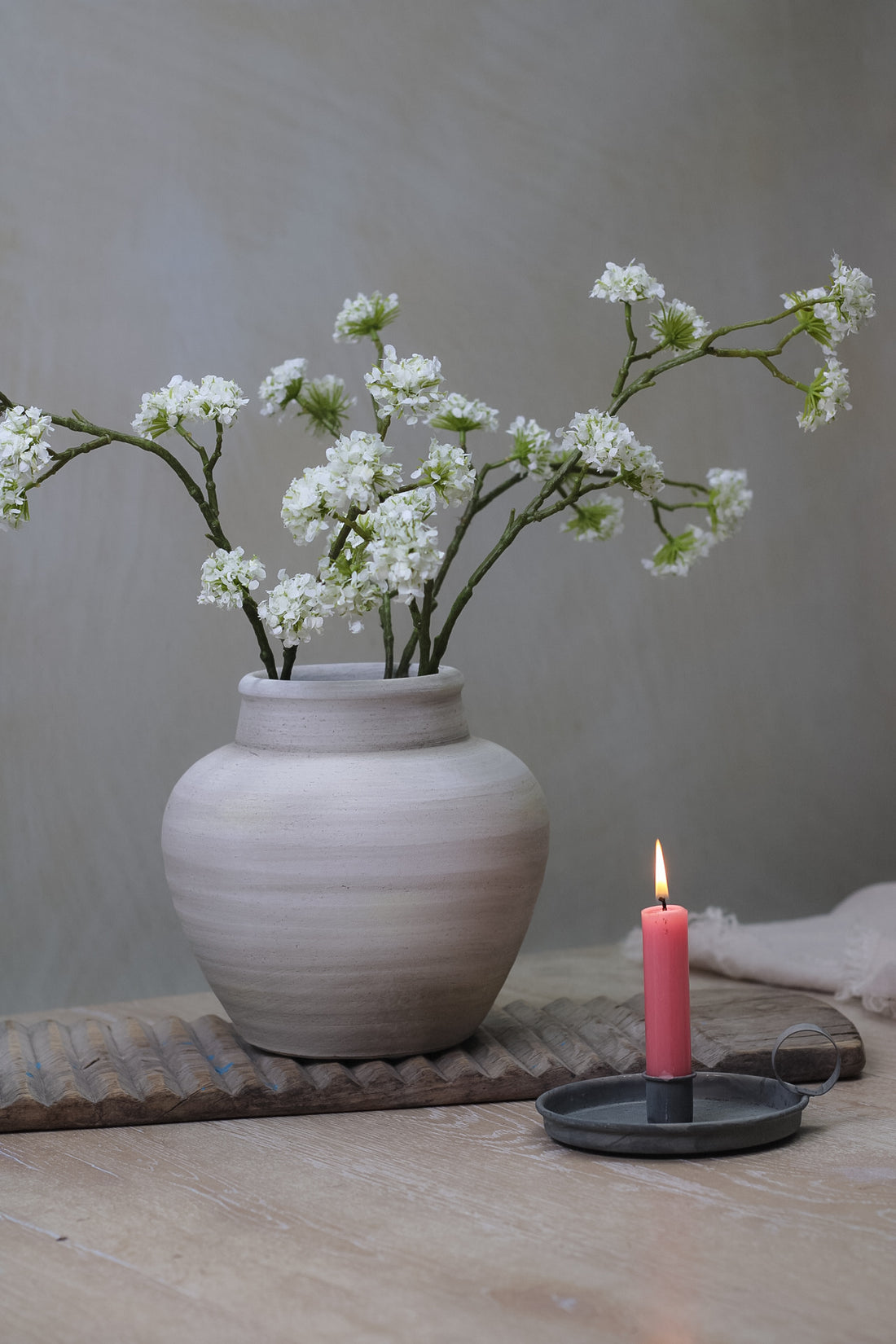 Edensor Stone Vase