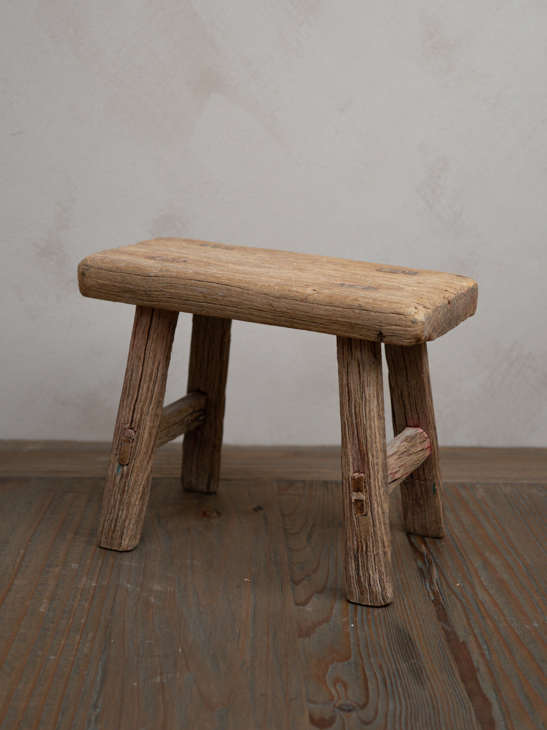 Reclaimed Wooden Mini Stool - Style M