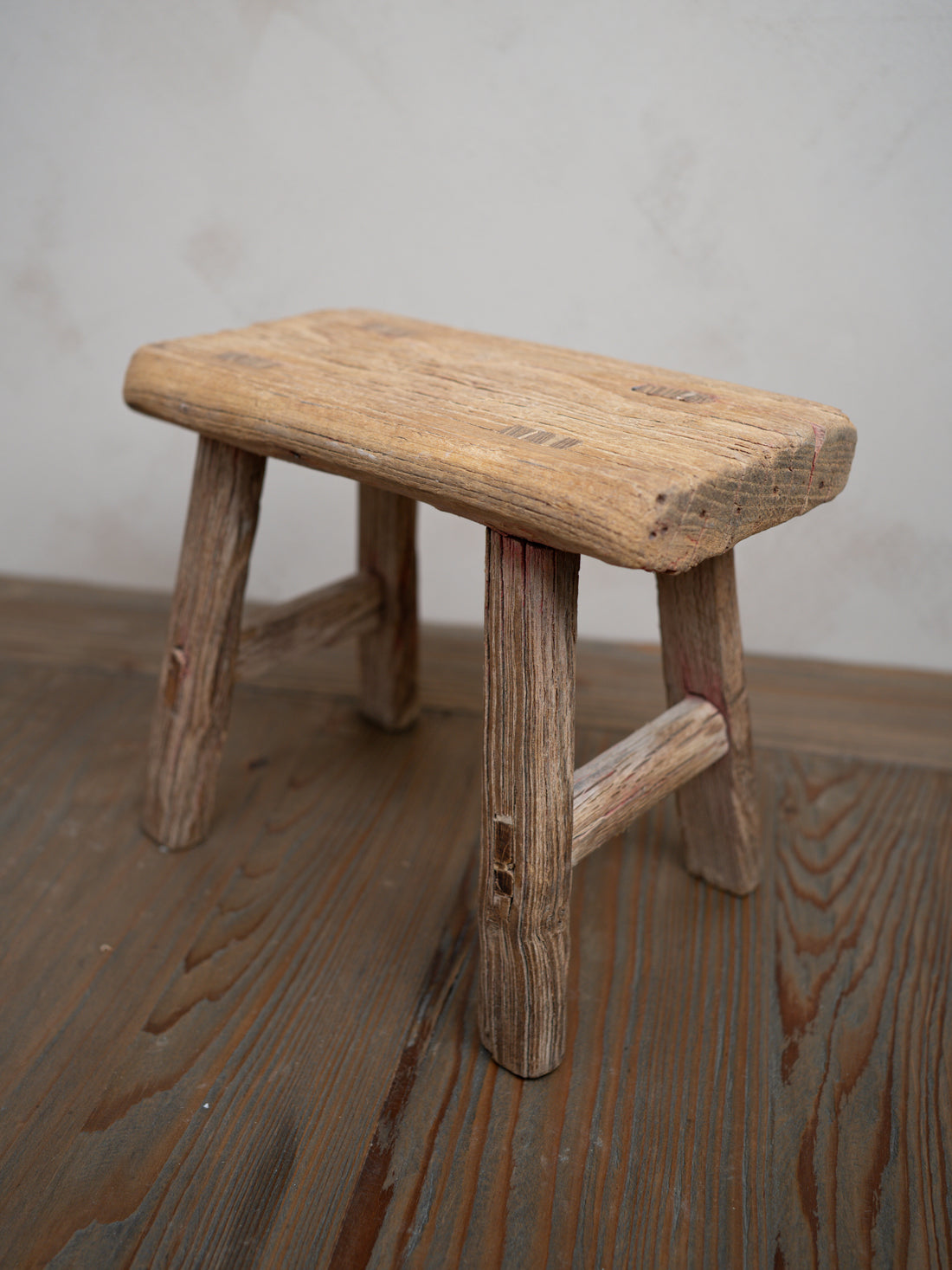 Reclaimed Wooden Mini Stool - Style M