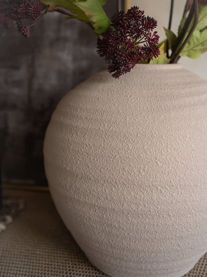 Almond Textured Vase