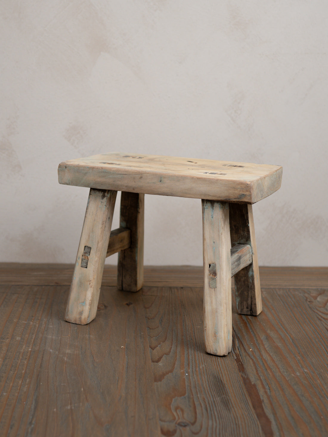 Reclaimed Wooden Mini Stool - Style AC