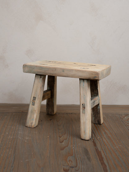 Reclaimed Wooden Mini Stool - Style AC