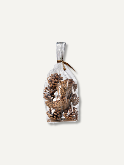 Bag of Rustic Pine Cones