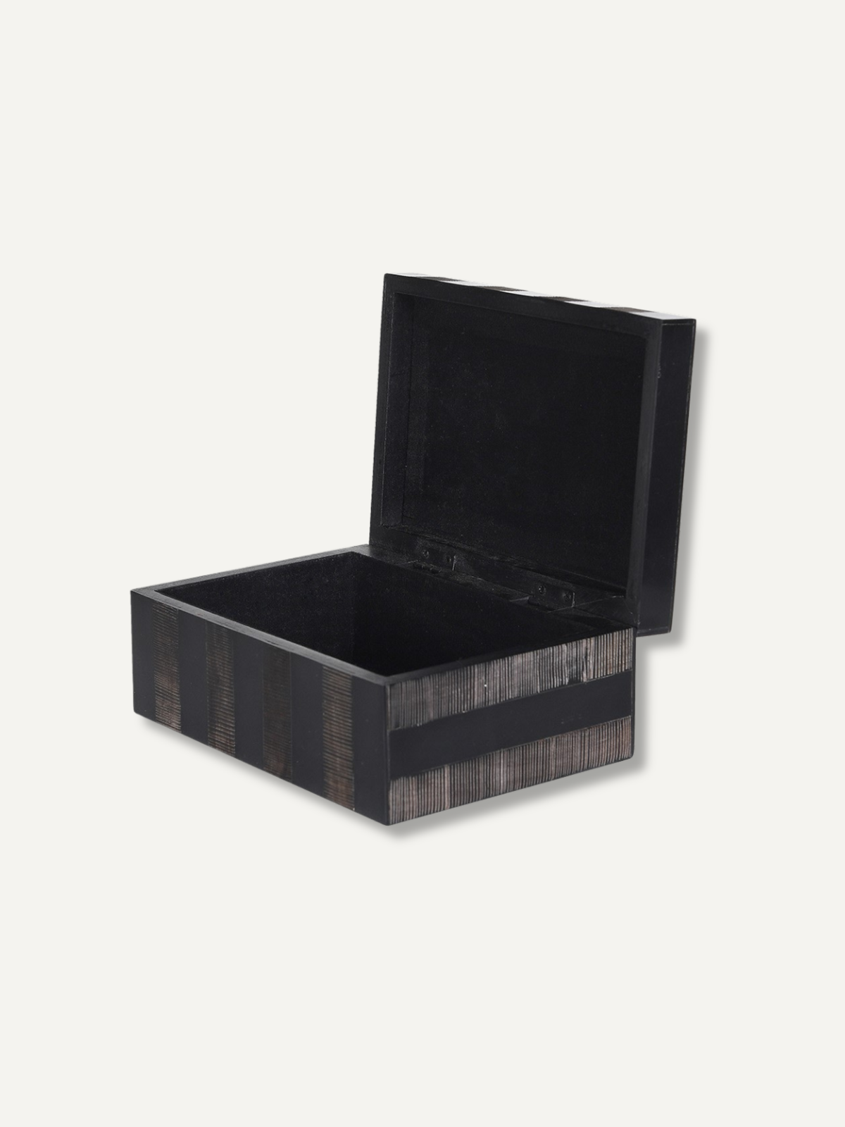 Black Horn Trinket Box