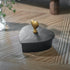 Black Keepsake Heart Box