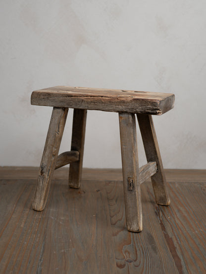 Reclaimed Wooden Mini Stool - Style G