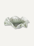 Celadon Wavy Edge Glass Bowl