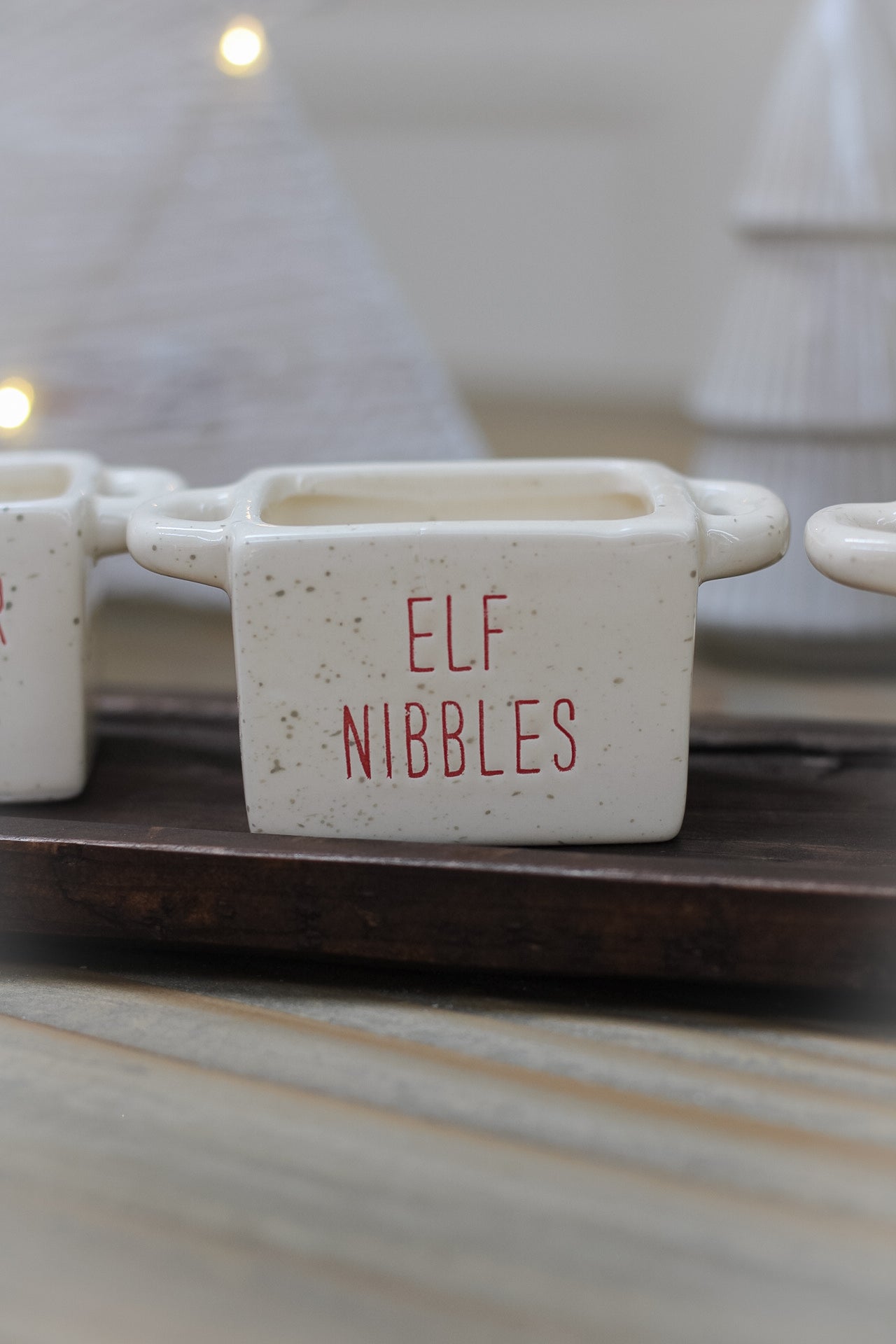 Ceramic Christmas Snack Bowls | Set of 3