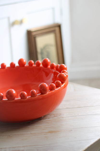 Clementine Bobble Edged Bowl