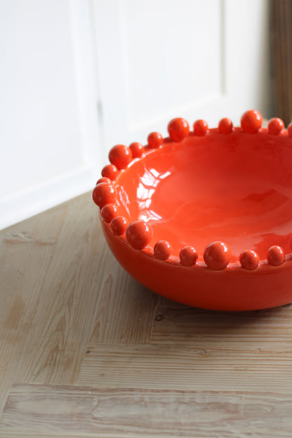Clementine Bobble Edged Bowl
