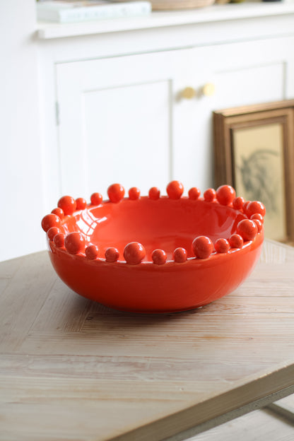 Clementine Bobble Edged Bowl
