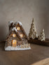 Cosy Snug Wooden Lodge & Stoneware Christmas Trees Styling Bundle
