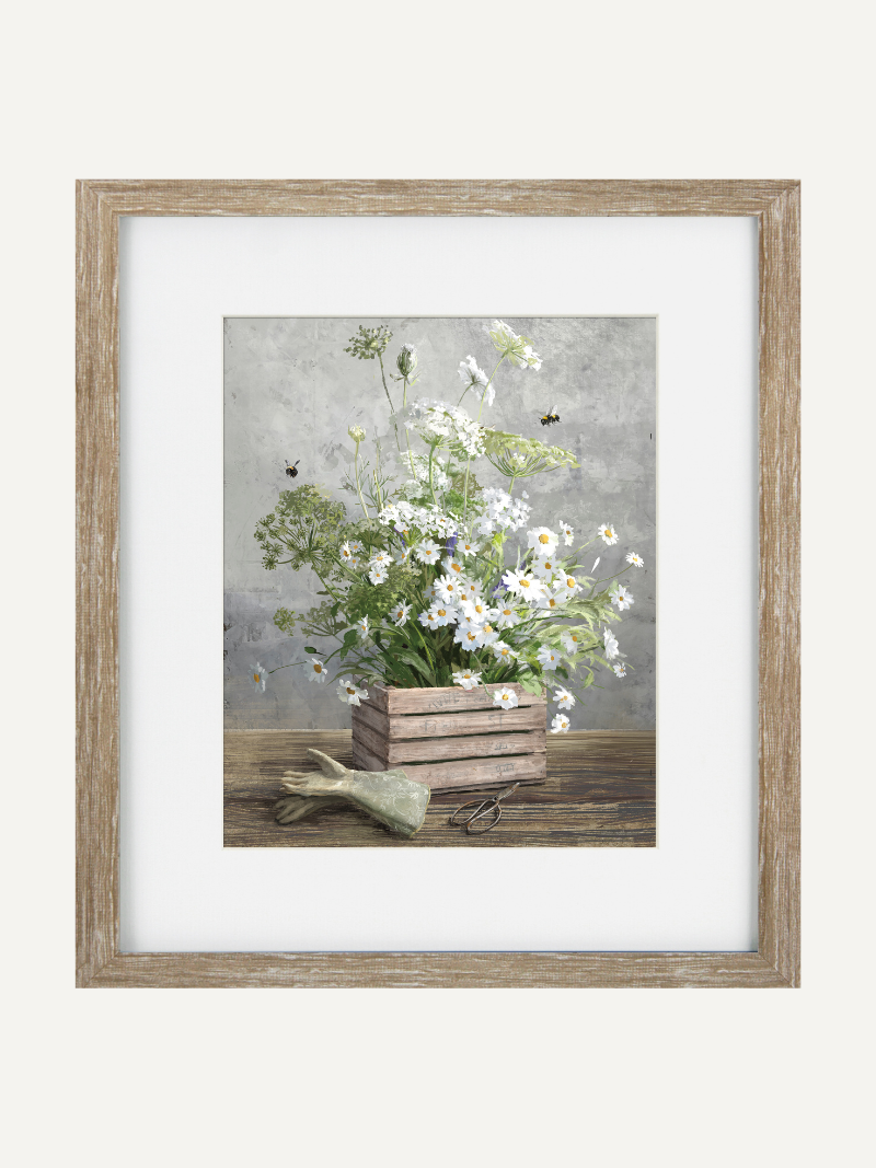 Cottage Gardening I Framed Wall Art