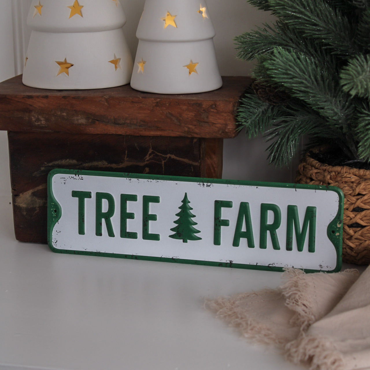 Tree Farm Metal Sign