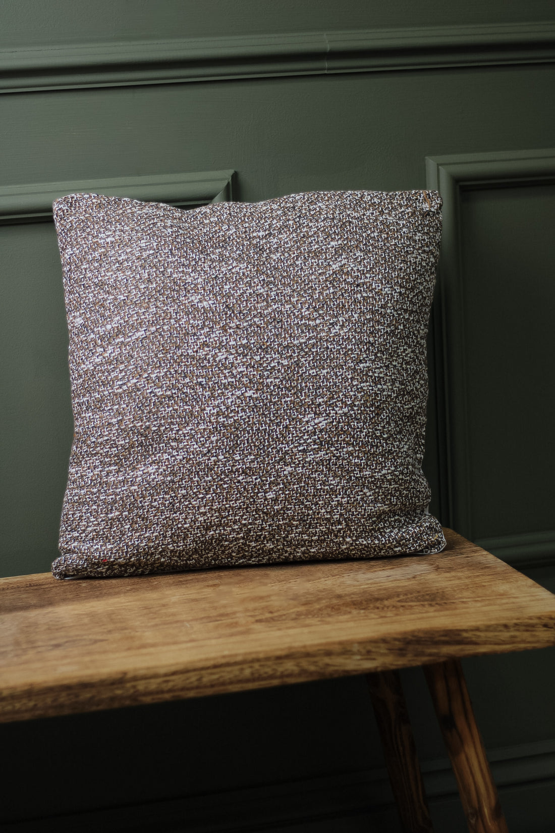 Micaela Tawny Cotton Cushion