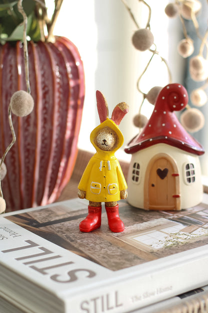 Rainy Days Rabbit Ornament