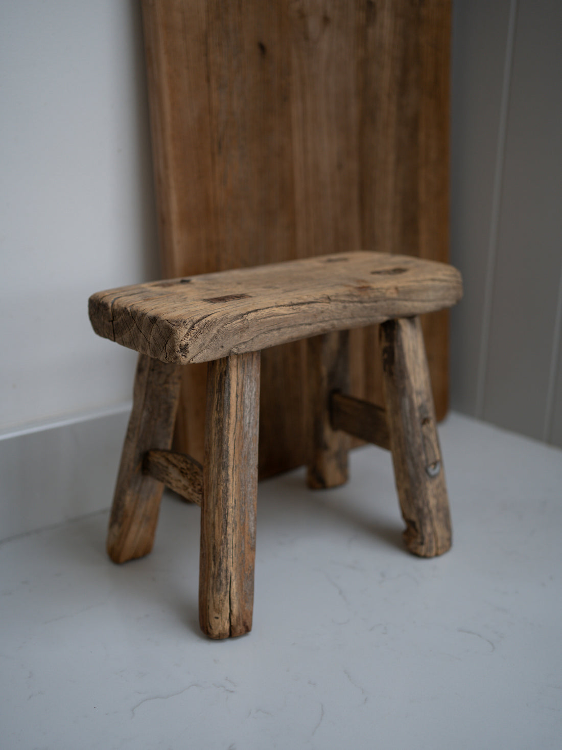 Reclaimed Wooden Mini Stool - Style B