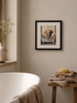 Elephant Bathroom Joy Framed Wall Art