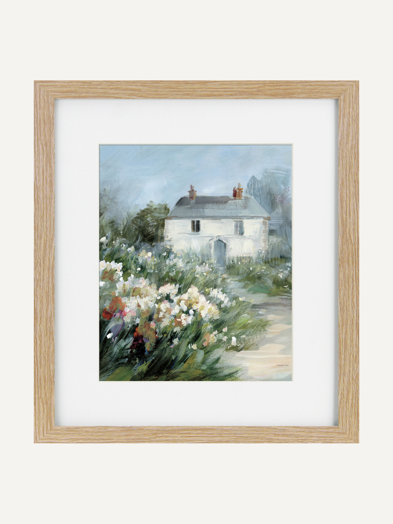 English Idyllic Cottage IV Framed Wall Art