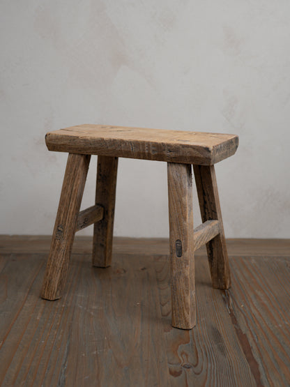 Reclaimed Wooden Mini Stool - Style H