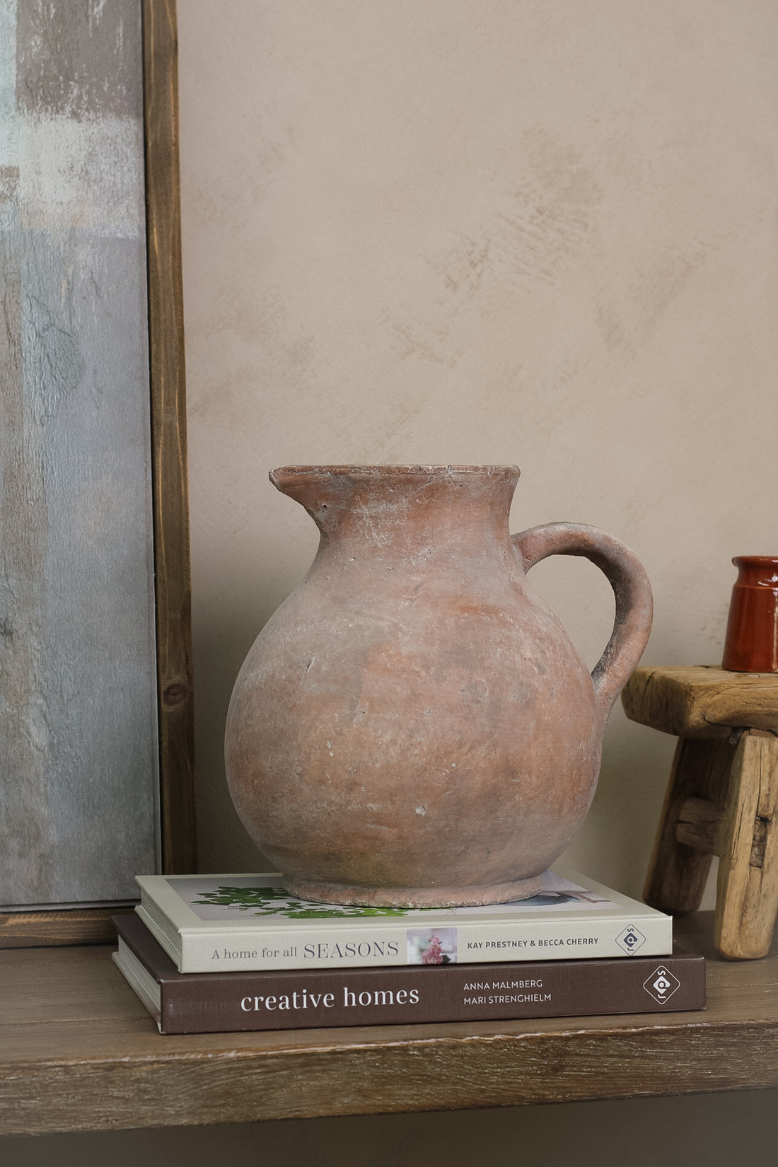 Athena Rustic Brown Jug